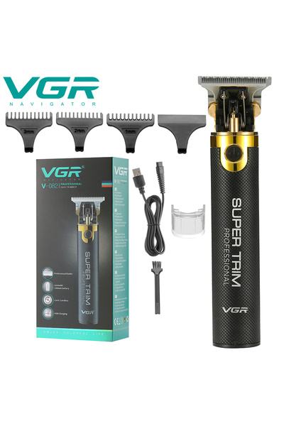 Choice ماكينة تشذيب الشعر V-082 USB VGR 082 T9 ماكينة قص الشعر الكهربائية للر...