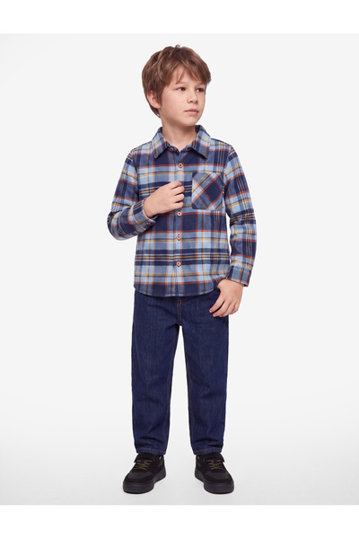 Koton Long Sleeve Pocket Detailed Checkered Lumberjack Shirt