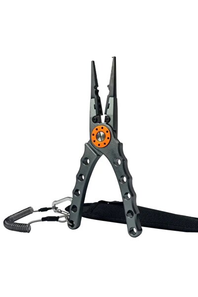 Choice Black Fishing Pliers Line Cutter Multifunctional Knot Aluminum Alloy S...