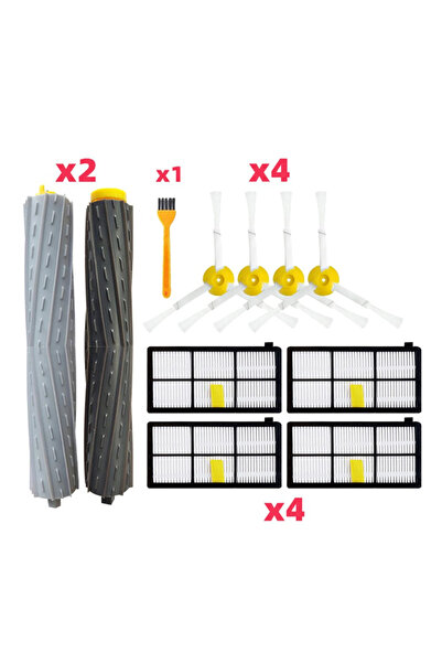 Choice5 Set 3 Main Side Brush Hepa Filter For IRobot Roomba 800 900 Series 86...
