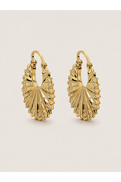 AUBRA Elaris Breeze Xuping Women's Steel Earrings Tarnish Resistant Rose Gold...
