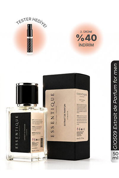 Essentique Gio Muadili GIO509 Erkek Parfüm 50ml (EXTRAIT DE PARFUM)
