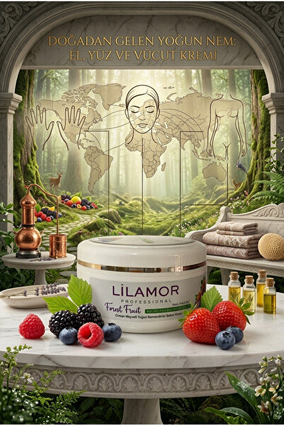 Lilamor كريم العناية المرطب المكثف بفاكهة الغابة - 125 مل