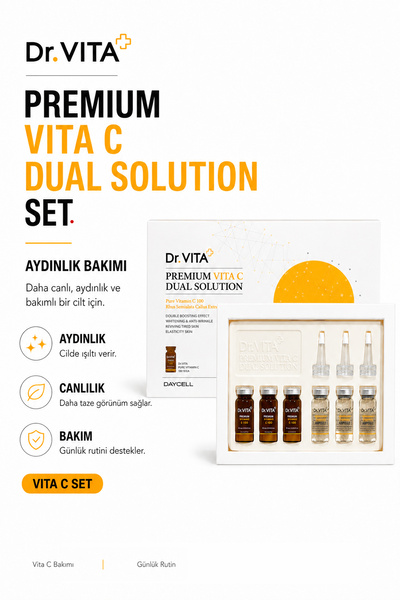 [DAYCELL] Dr.VITA⁺ Dr.Vita Premium Vita C Dual Solution - Vitamin Ampoule Set