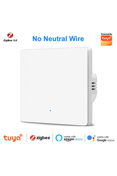 Choice1 EU standard 1 Gang Zigbee 3.0 Smart Life EU Push Button Light Switch ...