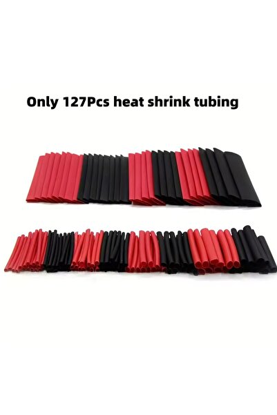choice2 Only 127PCS 127PCS Heat Shrink Tubing Kit, 2:1 Ratio Waterproof Wire ...