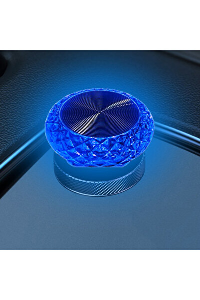 Choice4 Blue Portable Car USB Ambient Light Mini LED Decorative Atmosphere La...