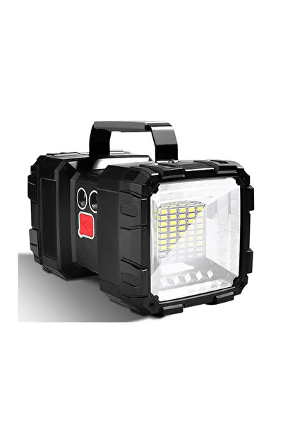 Choice Cold White Double Head Handheld Searchlight USB Rechargeable LED Super...