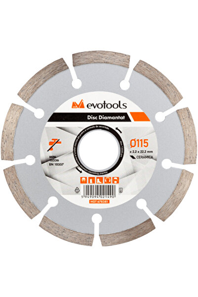 Evotools Disc diamantat uscat 5262 ETS 180 mm 2,45 mm