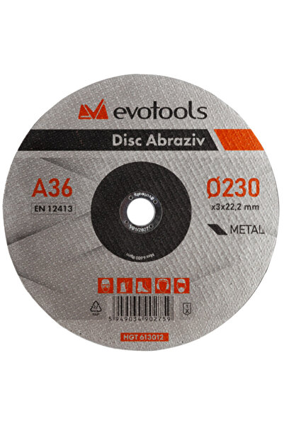 Evotools Disc abraziv ETS A36 180 mm 2 mm