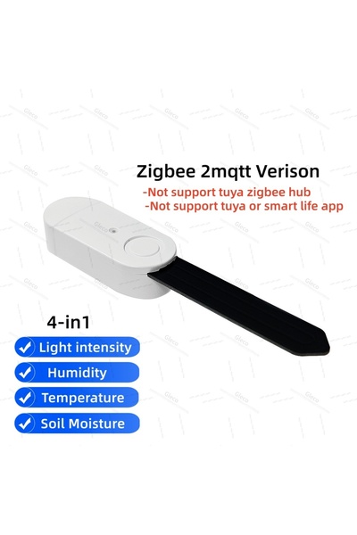 choice2 جهاز قياس رطوبة التربة 4 في 1 بتقنية Zigbee من Tuya Smart Life، لقياس...