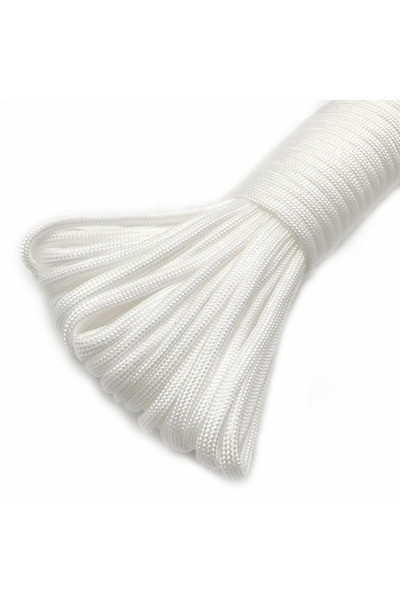 Choice 31m White016 4 Size Dia.4mm 7 Stand Cores Paracord 550 For Survival Pa...