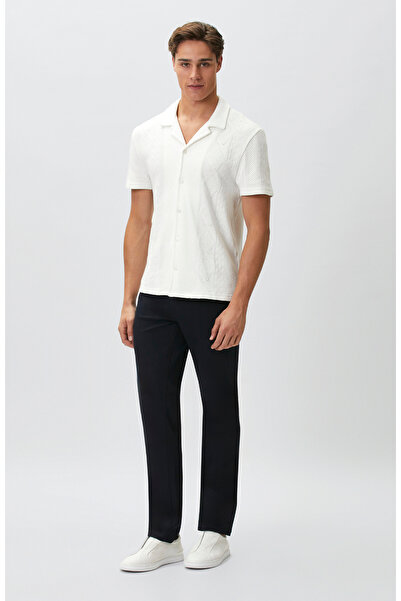 Network Lacivert Casual Pantolon