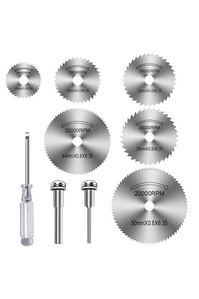 Choice Multipurpose Cutting 9pcs Drill Rotary Cutting Wheel 1/8" & 1/4" Shank...