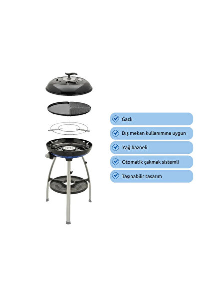 Aygaz Cadac Carri Chef 50 Gazlı Barbekü ve Mangal - Taşınabilir, Bahçe Tipi P...