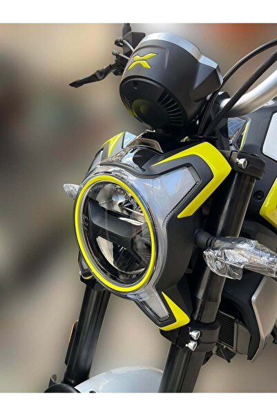 Redline Grafik Redlinegrafik Cf moto 250 CL X Siyah Sarı Far Sticker Set