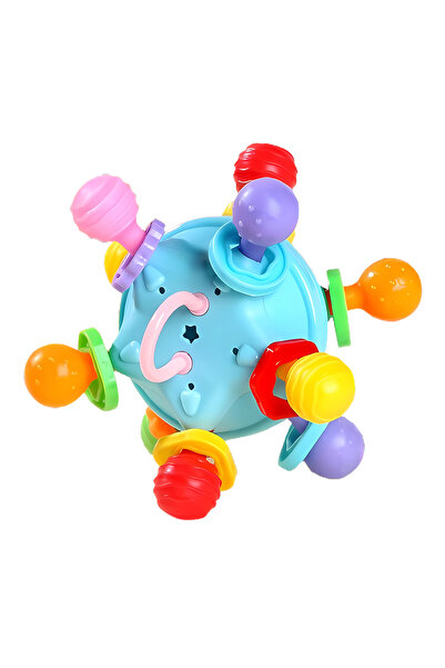 Choice Loop blue Star Grip Ball Rattle Tooth Glue Toy Can Rotate Pronunciation