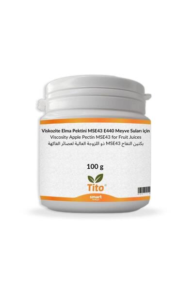 tito Viskozite Elma Pektini MSE43 E440 Meyve Suları için 100 g