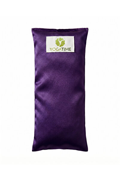 Yogatime Eye Pillow – Purple - Lavender Scented Relaxing Silk Satin Eye Patch