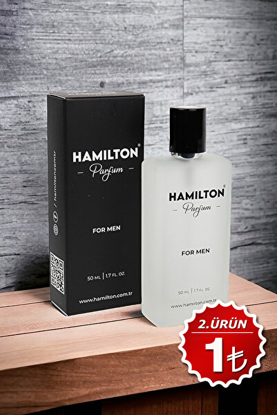 HAMILTON E135 Odunsu Notalar Yüksek Esanslı Edp 50 ml Erkek Parfümü