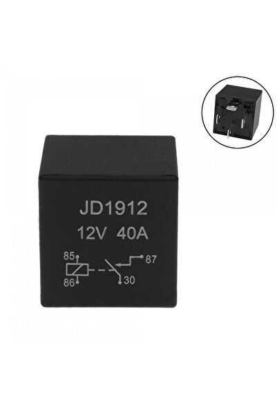 OEM Ρελέ 4 pins 12V 40A για αυτοκίνητο JD1912 - ΟΕΜ