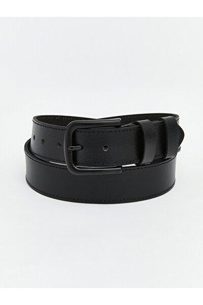 LC Waikiki Vizyon New Season Leather Look Metal Buckle Men's Belt