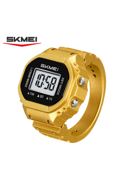 Choice8 Skmei gold 2699 New LED Digital Women Fashion Cool Rings Finger Watch...
