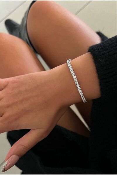 Giz Jewelry Pırlanta Montür Premium Su Yolu Bileklik