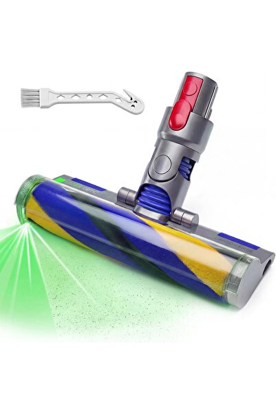 Choice رأس تنظيف ناعم ورقيق بتقنية LED بديل لـ Dyson V7 V8 V11 Animal V15 Det...