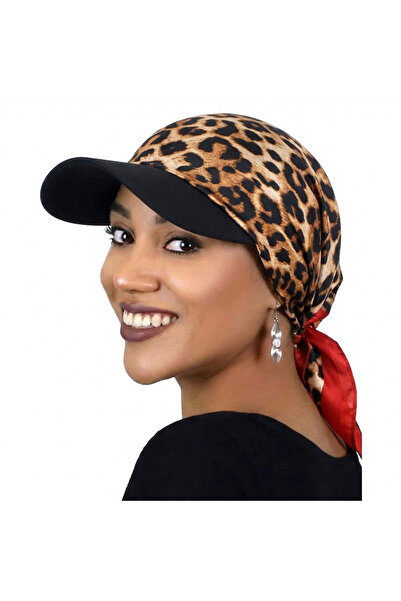 Choice4 One Size BWJHB New Women Fashion Printed Satin Headscarf Hat with Bri...