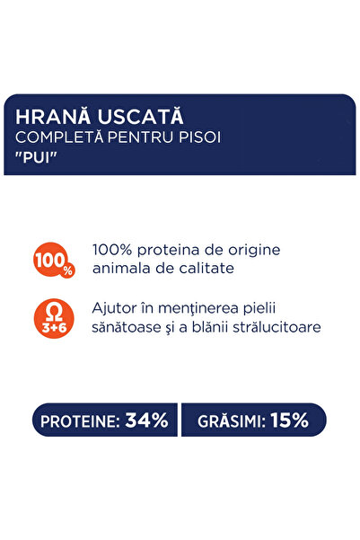 Club4Paws Club 4 Paws, Hrană uscată pentru pisoi cu pui, 2kg