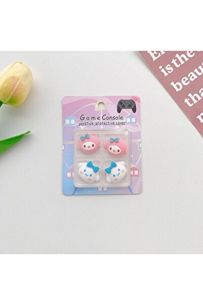 Choice7 H Silicone Cartoon Used for Nintendo Switch Pro Controller Joystick C...