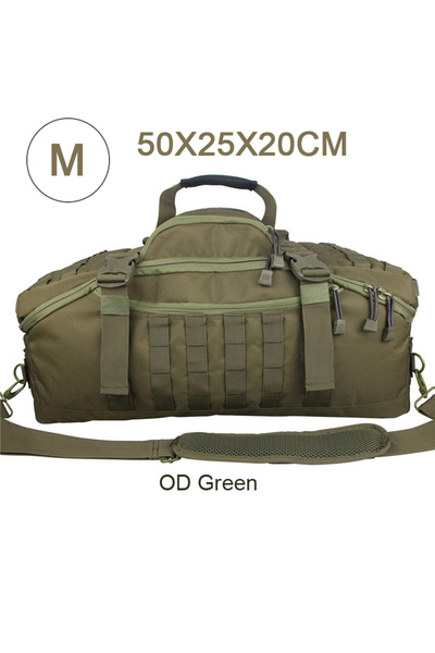 Choice16 حقائب ظهر تكتيكية للرجال من M OD Green LQARMY سعة 45 لتر و80 لتر، حق...