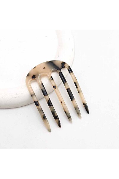 Choice3 02 1/2/3 PCS Acetic Acid Hair Forks Five Teeth Hair Sticks U-Shape Ha...