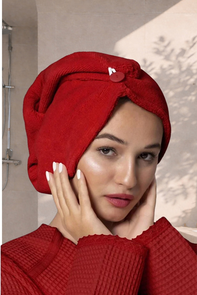 Ellia Soft شعر بون أنيق سميك من الألياف الدقيقة |   قبعة مجفف الشعر |   منشفة...