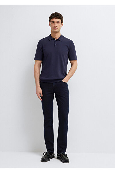 Mavi M00378A3302 بنطلون جينز مارتن إديشن داكن اللون للرجال باللون الأزرق الداكن