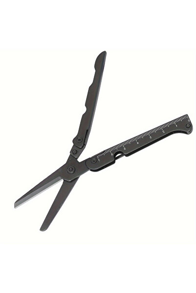 choice2 1PC Black Multi-functional Mini Scissors Foldable Portable Camping Co...