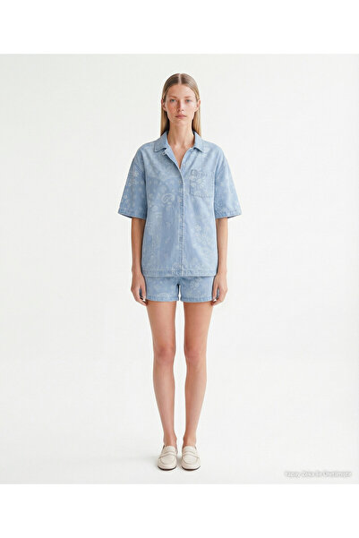 Yargıcı Regular Shirt Collar Short Sleeve Shirt