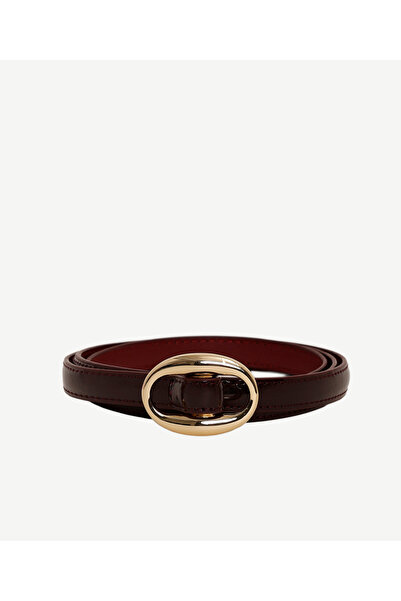 Yargıcı Oval Buckle Belt