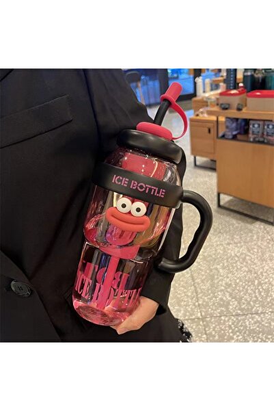 Choice Red 1.1L 1100ML Sports Water Bottle Cute Aesthetic Large Capacity Wate...