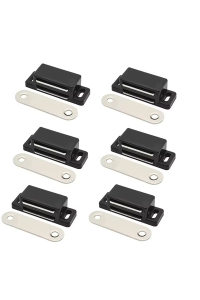 Choice 6set black 12 Pieces Cupboard Kitchen Furniture Magnetic Cabinet Door ...