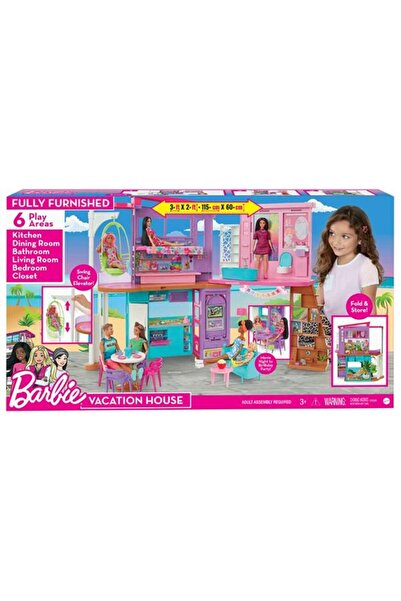 Barbie Tatil Evi Oyun Seti HCD50