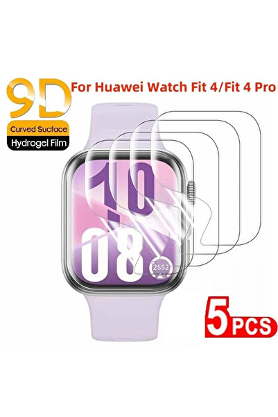 Choice قطعة واحدة من واقي شاشة هواوي فيت 4 (1-5 قطع) لساعة فيت 4 وفيت 4 برو، ...