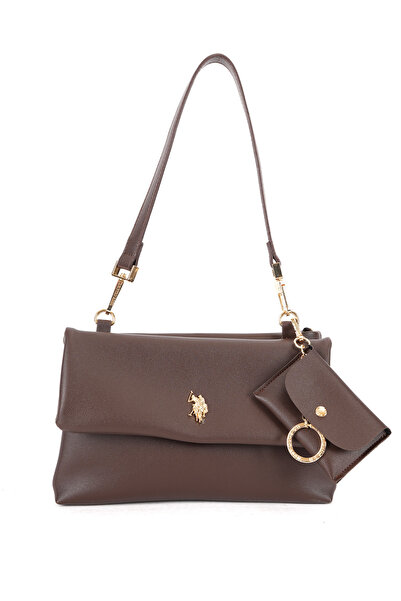 U.S. Polo Assn. Brown Women's Messenger Bag Us26588
