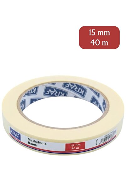 KRAF Maskeleme Bandı 15mm x 40m 4015G