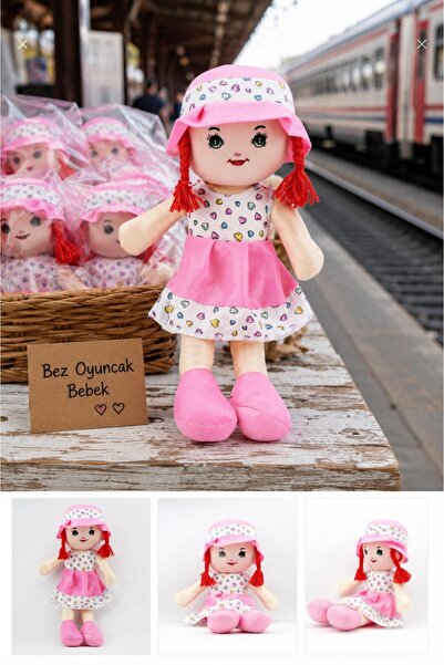 grs oyuncak Toy Cloth Doll 50cm Girl in Pink Dress Children's Toy Doll Educat...