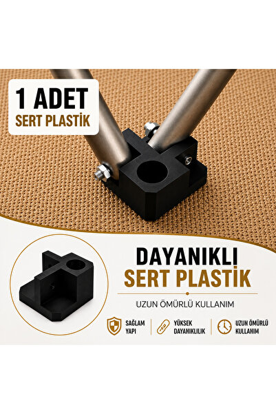 Katlanır Kamp Sandalye Ve Masa Plastik Ayak Bağlantı Aparatı 1 Adet