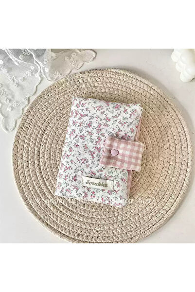 Choice3 broken pollen A6 Handmade Floral Print Clover Book Jacket Original Bo...