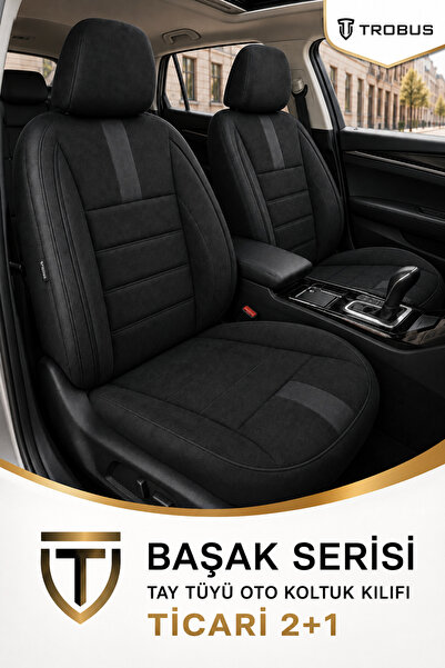 TROBUS Dacia Lodgy Station Vagon 2013-2017 Siyah Başak Serisi Tay Tüyü 2+1 Ti...