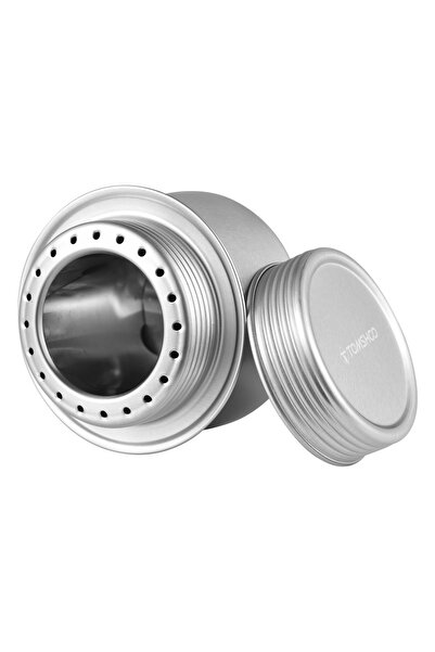 Choice Type 2 TOMSHOO Portable Mini Aluminum Alloy Alcohol Stove with Lid Out...